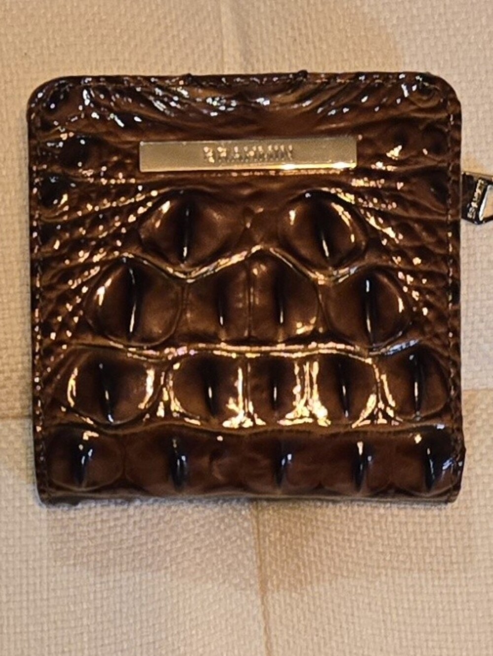 Brahmin Jane Wallet Pecan Melbourne NWOT